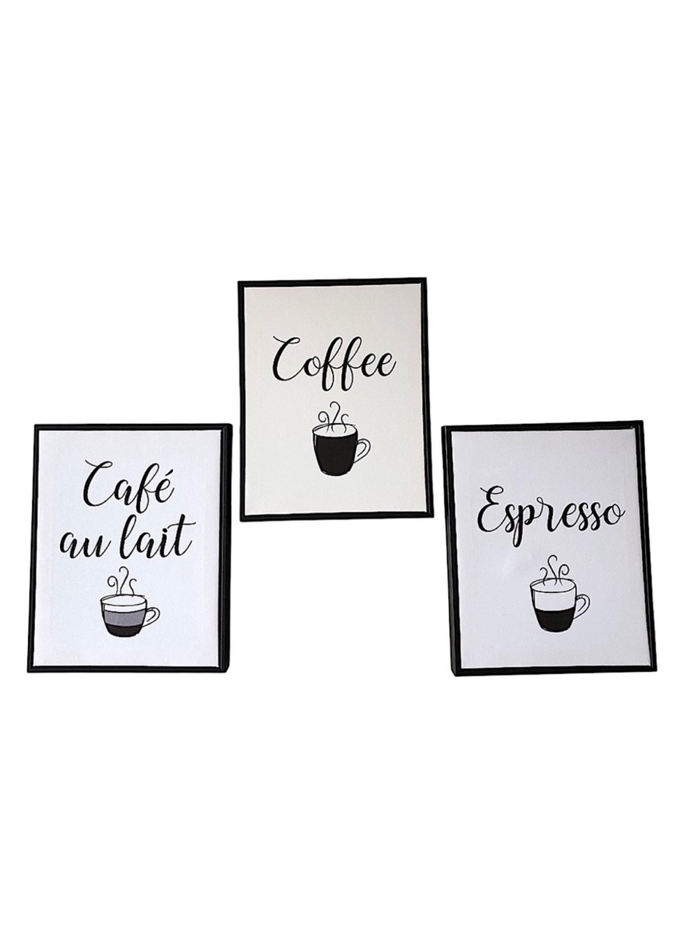 Coffee Lover's Wood Base Panels Set of 3 Modern m
Minimalist Wall Art Prints